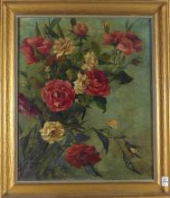 ANTIQUE STILL LIFE OIL