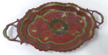 BRASS TEAPOT & TRAY