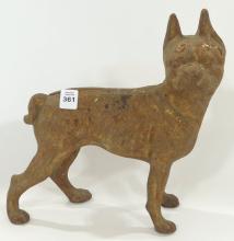 ANTIQUE "FRENCH BULLDOG" DOORSTOP