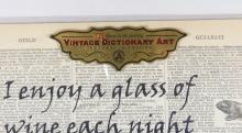 DICTIONARY ART