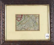 17TH CENTURY MAP OF WALES