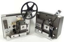 TWO BELL & HOWELL 8MM PROJECTORS