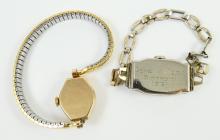 2 LADIES' WRISTWATCHES