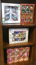 MERCURY GLASS CHRISTMAS BULBS