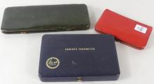 THREE CASED SETS