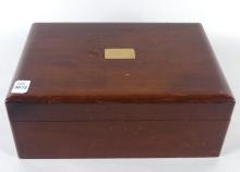 ANTIQUE BOX WITH CURIOS