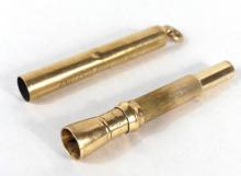 9KT GOLD CIGAR PIERCER