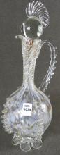 MURANO STYLE GLASS CARAFE 