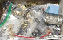 SHOE BOX OF FASHION JEWELLERY