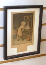 PAIR OF "SO NICE" BAXTER OIL PRINTS