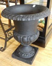 CAST IRON GARDEN URN