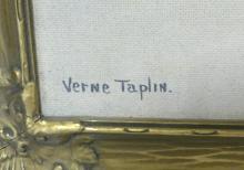 VERNE TAPLIN OIL PAINTING