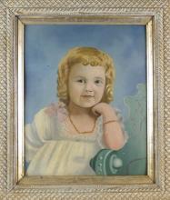 ANTIQUE PORTRAIT OIL