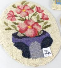VINTAGE HOOKED COASTERS