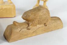 ASSORTED CARVINGS INCLUDING QUEBEC