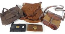 LEATHER BAGS & WALLETS