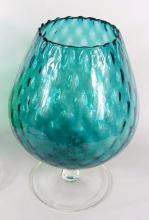 GLASS GOBLET & FINNISH CANDLE LANTERN