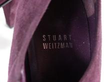 PAIR SUEDE STUART WEITZMAN SHOES