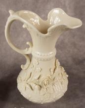 BELLEEK EWERS AND DISH