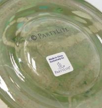 SNOW GLOBE & PARTYLITE VASE