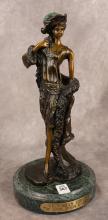 LOUIS ICART BRONZE SCULPTURE