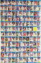 TWO UNCUT SHEETS OF NHL CARDS