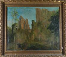 ANTIQUE BRITISH SCHOOL OIL