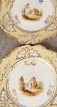 MID-19TH CENTURY MINTON DESSERT PLATES