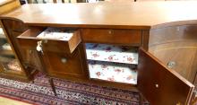 ANTIQUE MAHOGANY SIDEBOARD