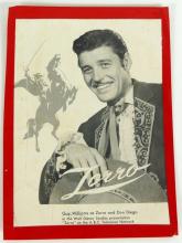 AUTOGRAPHED GUY WILLIAMS POSTCARD