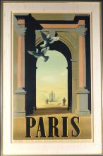 A.M. CASSANDRE "PARIS" POSTER