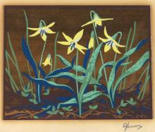 PAIR A.J. CASSON SILKSCREENS