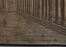 ITALIAN BRONZE PLAQUE