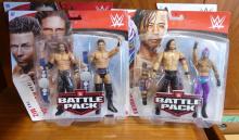 FOUR MATTEL WWE FIGURE SETS