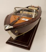 WOODEN SPEED BOAT MODEL