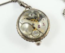 LADIES' PENDANT WATCH ON CHAIN