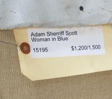 PORTRAIT OIL BY ADAM SHERRIFF SCOTT