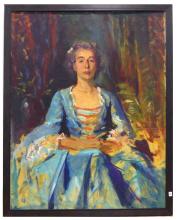 PORTRAIT OIL BY ADAM SHERRIFF SCOTT