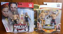 FOUR MATTEL WWE FIGURE SETS