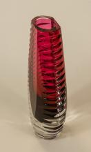 MANDRUZZATO CRANBERRY VASE