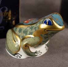 TWO ROYAL CROWN DERBY PAPERWEIGHTS