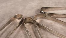 STERLING PICKLE TONGS