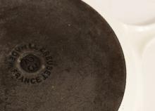 ENAMEL CAST IRON FRYING PANS AND SKILLET