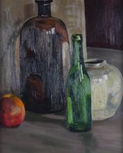 STILL LIFE OIL ATTRIBUTED TO ALEEN AKED