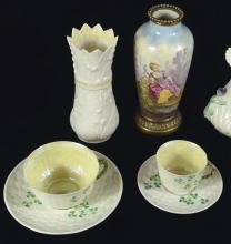 BELLEEK & SEVRES PORCELAIN