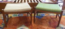 PAIR OF HUGO FRANDSEN FOOTSTOOLS