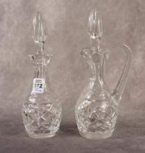 WATERFORD OIL AND VINEGAR CRUETS