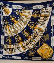 HERMES SILK SCARF