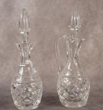 WATERFORD OIL AND VINEGAR CRUETS