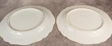 TWO 19TH CENTURY ENGLISH PLATTERS